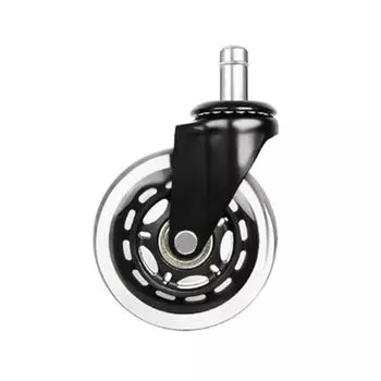 PU Universal Mute Modern Style Furniture Caster Wheel Swivel Caster чёрный