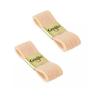 пуанты на ленту сетку резиновые балетки Гришико Гришко (Комплект из 2 сетчатых резинок)