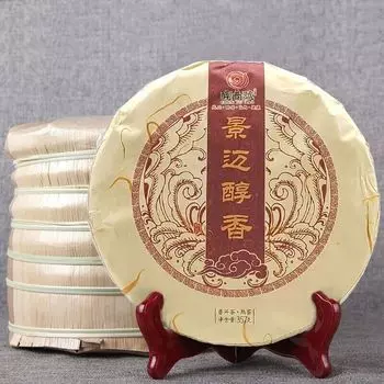 Пуэр из спелого дерева с толстым и чистым ароматом Юньнань Цзинмай 2013 года, 357 г