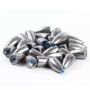 Пуассон Трубка Пуля Грузило Рыболовный Груз Червь Техасская Оснастка 20 (20г штук)