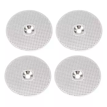 Фильтр-шайба из нержавеющей стали, многоразовый, устойчивый к ржавчине, сетчатая пластина для кофеварки 52 мм, 4 шт.