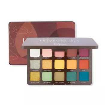 Pudaier Glitter Pearl Powder Студенческий макияж 15 цветов Матовая палитра теней для век цвета дикой земли 01