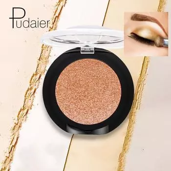 Pudaier Shining Star Перламутровые тени для век с блестками Монохромные тени для век с бриллиантами