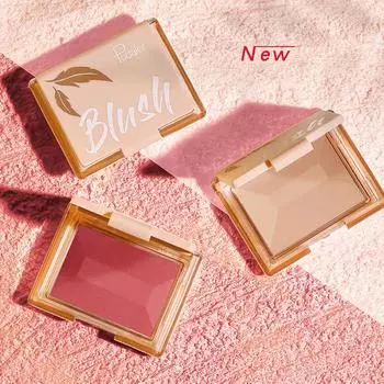 Pudaier Soft Mist Матовые воздушные монохромные румяна Нежные и гладкие матовые мерцающие румяна для улучшения цвета лица 01