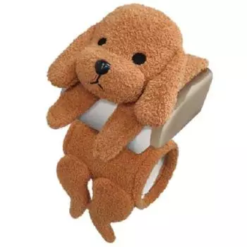 пудель из чехла для туалетной бумаги