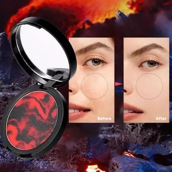 Пудра Candy Bella Volcanic Oil Control Setting Powder Free Powder Легкая дышащая прозрачная пудра