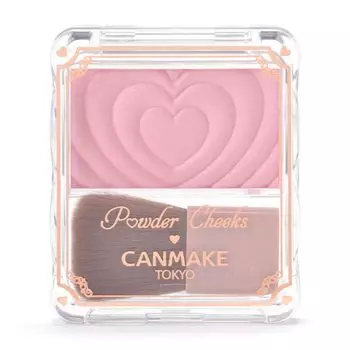 Пудра Canmake Powder Cheeks P02 Little Shy Pink Cheek Прозрачная прозрачная блестящая розовая 1,8 г