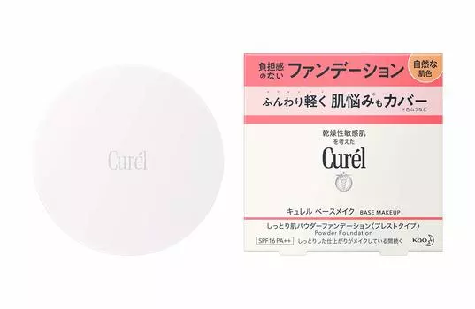 Пудра Curel Base Make Moist Skin, натуральный тон кожи, 8 г (х 1)