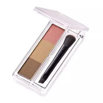 Пудра для бровей Chifure Eyebrow Powder без запаха PK10 розово-коричневый 2,7 г (х 1)