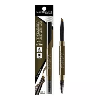 Пудра для бровей MAYBELLINE Eyebrow Fashion в карандаше N, натуральный оттенок BR-2 коричневый.