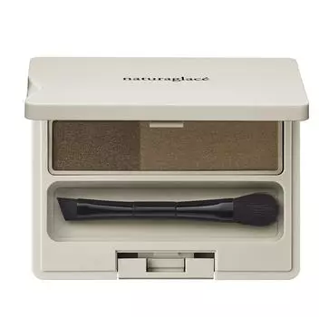 Пудра для бровей Natura Glace 02 (Коричневый) с щеткой