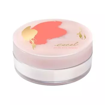 Пудра для лица excel Extra Rich Powder 2302 (Персиковое свечение)