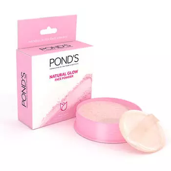 Пудра для лица Pond s Natural Glow, розовое сияние, 30 г