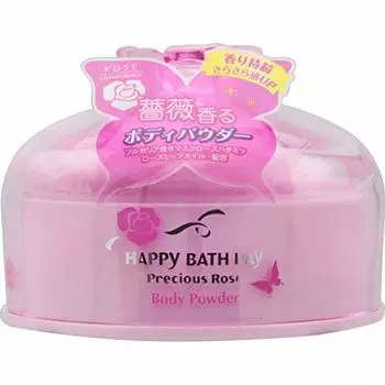 Пудра для тела Kose Happy Bathday Precious Rose N 35 г