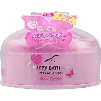 Пудра для тела Kose Happy Bathday Precious Rose N 35 г