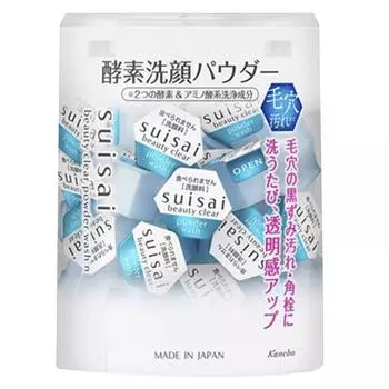 Пудра для умывания лица Suisai Enzyme, 32 упаковки, 0,4 г