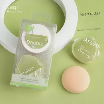 Пудра Kaqi Duoduo KK835 Air Cushion Marshmallow Puff — ультрамягкая, неразъедающая пудра, идеально подходит для фиксации жидкой основы и рассыпчатой пудры.