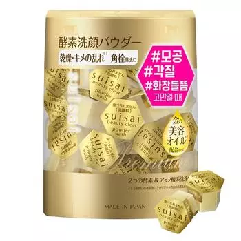 Пудра Suisai Beauty Clear Gold Powder Wash 32 шт., 11,2 г, 1 шт.