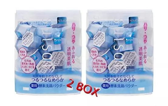 Пудра Suisai suisai Beauty Clear Powder x 32. Набор для оптовой закупки из 2 штук [Kanebo] по 0,4 г.