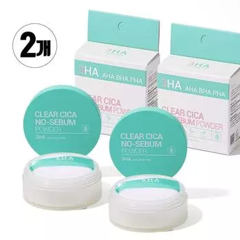 Пудра Tsuriha cica no sebum 1+1 для пор, омертвевших клеток кожи, управление кожным салом, экстракт центеллы азиатской, контроль жирности кожи aha baha paha, без запаха, 5 г, 2 шт.