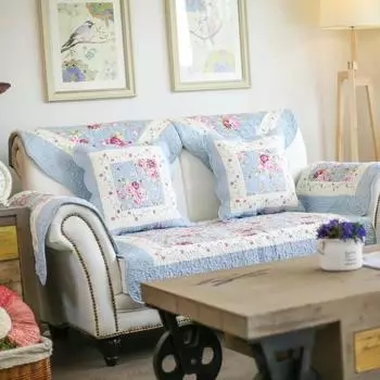 Пудрово-синяя диванная подушка, хлопковая нескользящая четырехсезонная кожаная диванная подушка, простой современный европейский чехол для дивана 70*70cm розовый