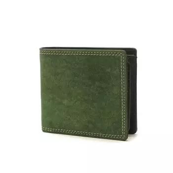 PUEBRO Bifold Wallet AN142 [Nerd] Green/60