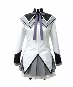 Puella Magi Madoka Magica Madoka Magica Cosplay Homura Akemi Uniform Combat Uniform [milky time] белый