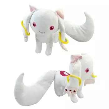 Puella Magi Madoka Magica Magic Kyubey плюшевая игрушка Qbay Cat мягкая кукла для девочек подарок на день рождения, Рождество белый