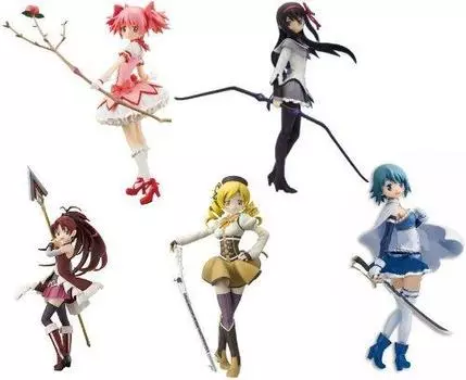 Puella Magi Madoka Magica SQ Рисунок 5 Тип Набор Мадока Канаме Мами Томоэ Саяка Мики Кёко Сакура Хомура Акеми
