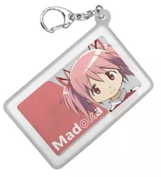 Puella Magi Madoka Magica the Movie Rebellion Madoka Kaname Силиконовый чехол для пропуска [Новое издание]