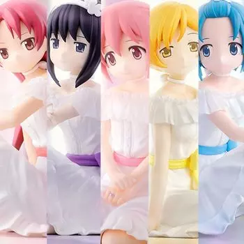 Puella Magi Madoka Magica the Rebellion Serenus Couture Madoka Kaname Homura Akemi Mami Tomoe Sayaka Miki Kyoko Sakura набор из 5 предметов из фильма