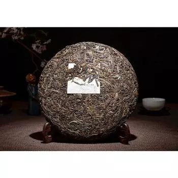 Puerh Tea Raw Tea Cake Smooth Bamboo Liang Zi Raw Tea Cake Pu er Cake Tea 357g