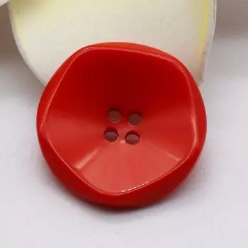 Пуговица Тренч Пальто Шерстяное Пальто Одежда на пуговицах Кашемир Двустороннее Нейлоновое Пальто Пуговица Пижама Свитер Пуговица Универсальный 28L = 18.0MM * Red