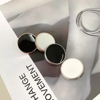 Пуговицы с плоскими капающими пуговицами, масляные металлические аксессуары для одежды, пальто, аксессуары для рукоделия, костюмы для шитья своими руками 11.5 MM