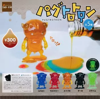 Pugtrotron types set Gacha Gacha Capsule Toy [5 (full complete)]