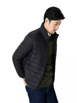 Пух ультралегкий пух холодный легкий 16 забавных узоров на выбор BB43 [Bvaeocl] Куртка, мужское пальто, легкое, ветрозащитное, защита, пух, от, (Л,