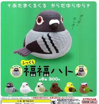 Пухленький Фукуфуку Хато 6 видов [Набор (полный полный)]