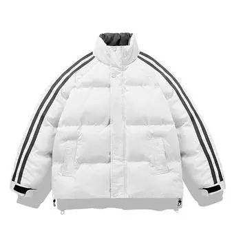 Пуховая хлопковая утепленная мужская осенне-зимняя модная брендовая свободная повседневная хлопковая утепленная куртка S