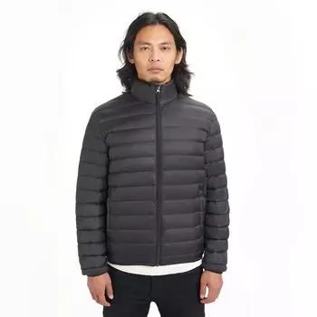 Пуховая куртка Down Ultra Light Down Down Cold Mountain Light [wangyi gensen] Мужская куртка, легкая, пальто, для активного отдыха, защита, теплая, для скалолазания, чёрный