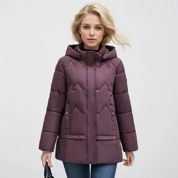 Пуховая одежда женская средняя и длинная модная одежда высокого класса свободные и утолщенные пальто XL чёрный