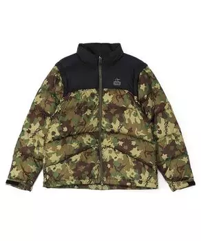 Пуховик 2way Down Jacket Splash Camo 2XL [Chums] Мужской