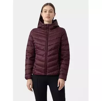 Пуховик 4F 4FAW23TDJAF225 фиолетовый Slim Fit S
