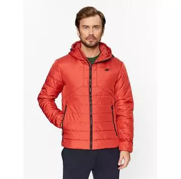 Пуховик 4F 4FAW23TDJAM245 коричневый Regular Fit M