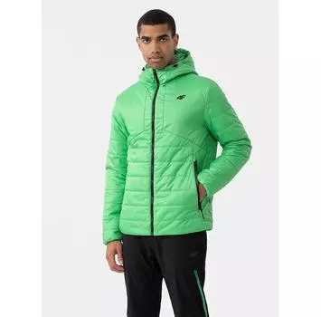 Пуховик 4F 4FAW23TDJAM245 зеленый Regular Fit M