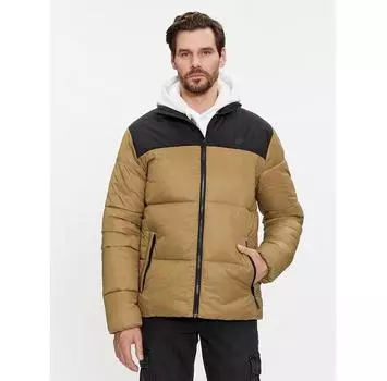 Пуховик 4F 4FWAW23TDJAM348 коричневый Regular Fit S