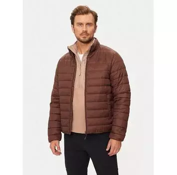 Пуховик 4F 4FWAW24TDJAM483 коричневый Regular Fit S