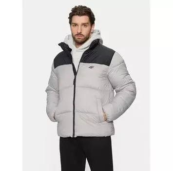Пуховик 4F 4FWAW24TDJAM485 серый Regular Fit XL