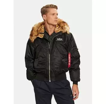 Пуховик Alpha Industries 113145 черный Regular Fit XL