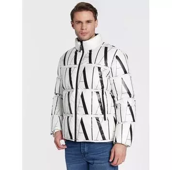 Пуховик Armani Exchange 8NZBP8 ZNULZ 21BE белый Regular Fit XL