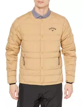 Пуховик блузон High Water Outerwear Golf C22215106 LL [Callaway] Мужской (Star Stretch Эластичный, водоотталкивающий, ветрозащитный, дышащий) / / 1040_Бежевый